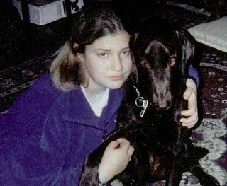Stéphanie Fessler à l'âge de 13 ans